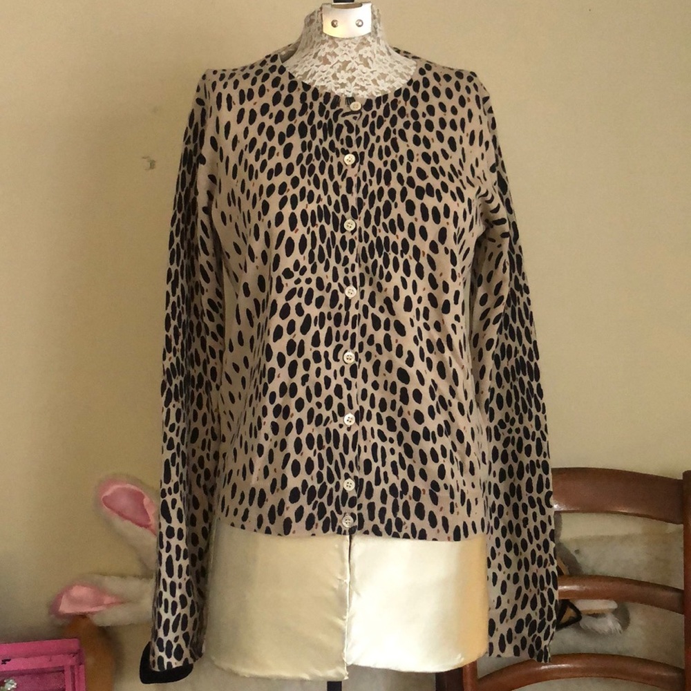 Merino wool cardigan